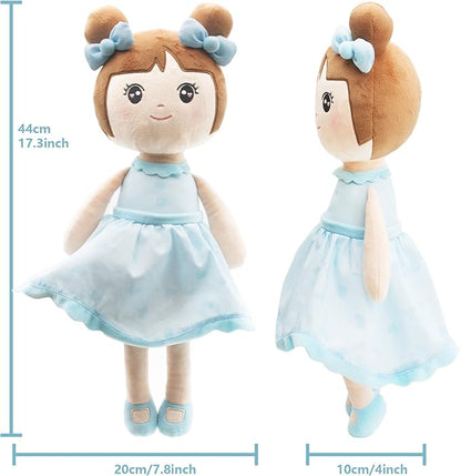 Maxshop 17'' Plush Dolls Baby Girl Toy Gifts Stuffed Doll