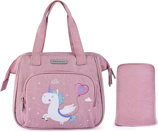 Bebamour Baby Doll Bag with Doll Changing Pad Carry Baby