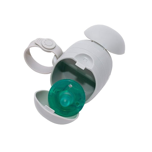 Ubbi On The Go Dual Pacifier Holder, Keeps Baby?s Binkies Clean and Accessible