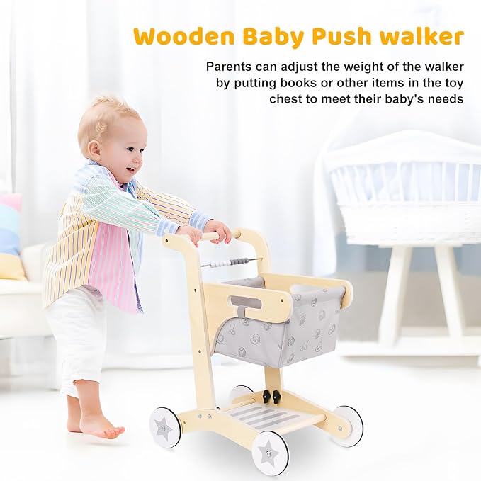 umu Baby Doll Stroller – Large Toy Storage Stand & 1-3Years Old,Sturdy