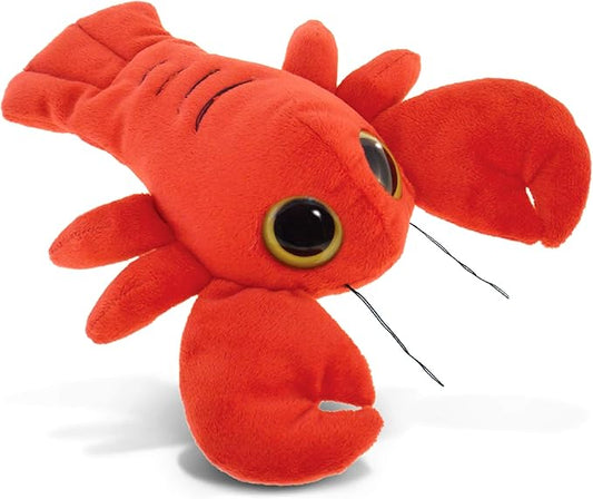 DolliBu Red Lobster Stuffed Animal - Super Soft Big Eyes Lobster Plush, Ocean Stuffed Animal Plush Toy for Boys and Girls -6 Inches