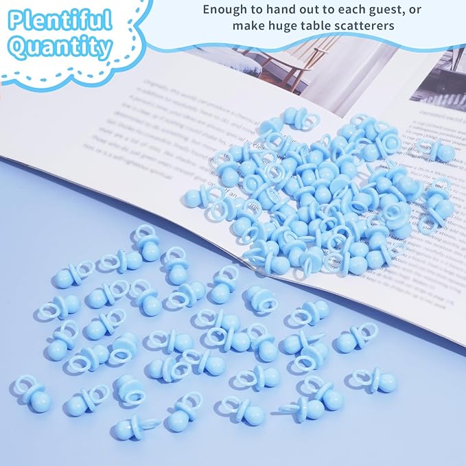 Baby Shower Pacifiers, 150 Mini Pacifiers for Baby Shower