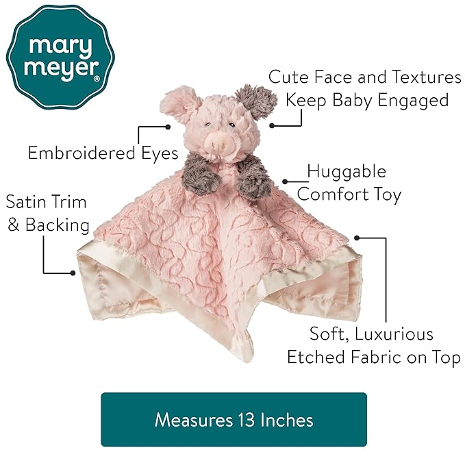Mary Meyer Putty Nursery Character Blanket, Piglet