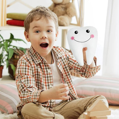 Tooth Fairy Pillow with Pocket Embroidered Felt Tooth Fairy Door
