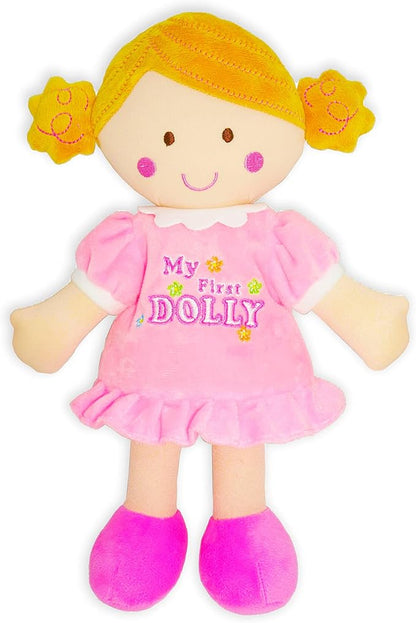 June Garden 12" My First Doll Kaitlyn - Soft Plush Baby Doll