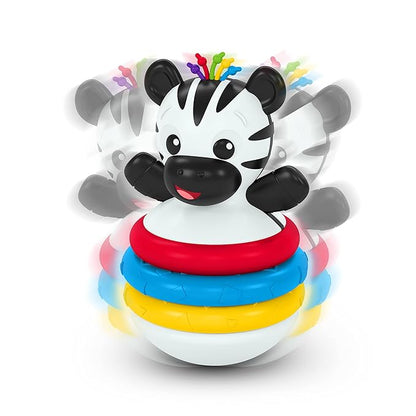Baby Einstein Stack & Wobble Zen BPA Free Teether Toy 3 Months