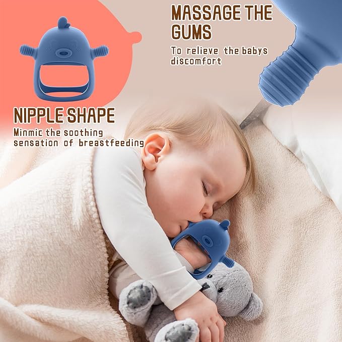 Baby Fruit Feeder Pacifier - 3 Pack | 1 Baby Food Feeder & 1 Baby Teether & 1 Baby Popsicle Molds