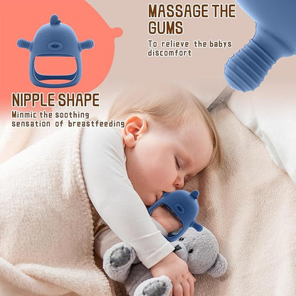 Baby Fruit Feeder Pacifier - 3 Pack | 1 Baby Food Feeder & 1 Baby Teether & 1 Baby Popsicle Molds