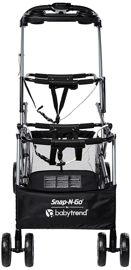 Baby Trend Universal Double Snap-N-Go Stroller Frame & Secure Snap Tech 35 Infant Car Seat, Lavender Ice