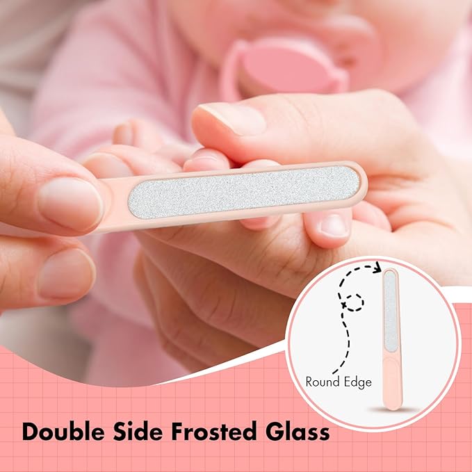 Baby Nail Kits, 4-in-1 Newborn Nail Clippers with Cute Monkey Shape Case. Baby Nail Clipper, Scissor, Nail File & Tweezer for Unisex Newborn Infant Toddler Kids