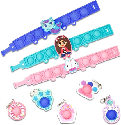 Tara Toys DreamWorks Gabby's Dollhouse Pop-Eeze Bracelet Activity, Multi