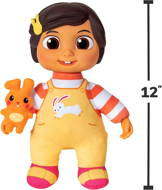 CoComelon My Friend Nina Doll, Soft Plush Body - Music
