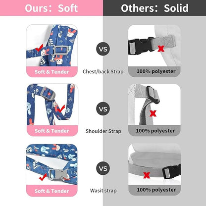Baby doll carrier for baby girl Premiums soft straps and 18 inch