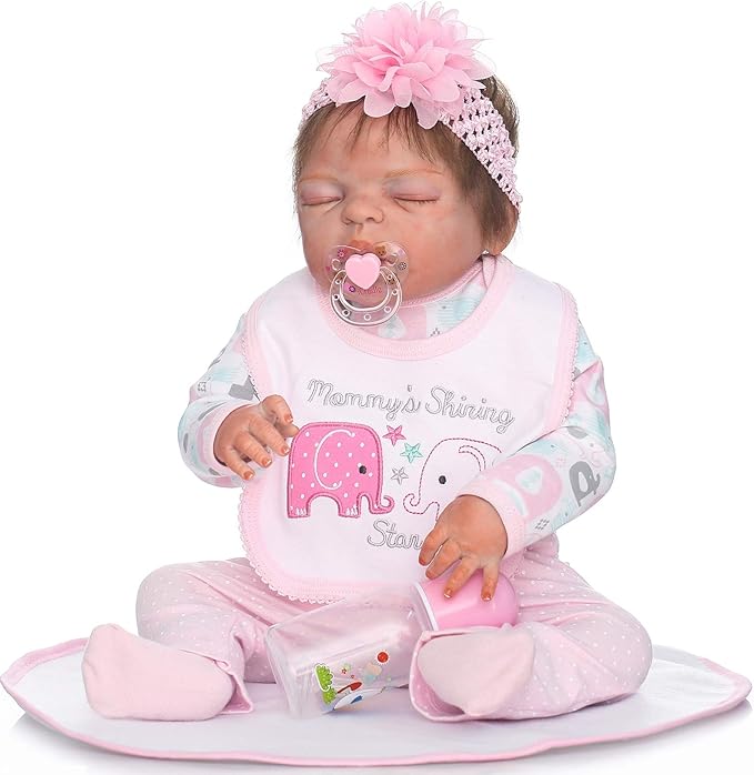 Reborn Baby Dolls Girl Clothes 22 Inch for 20-23 inch 55 cm