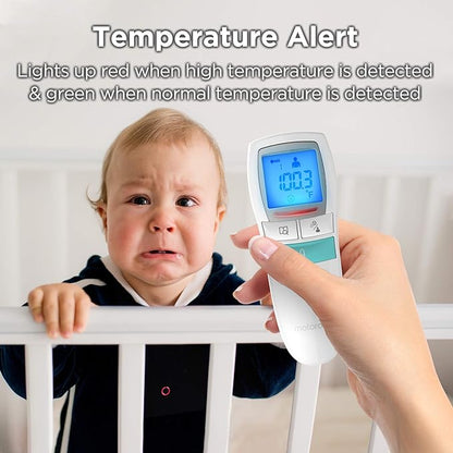 Motorola Care 3-in-1 Non-Contact Baby Forehead Thermometer - Body, Food or Liquid Temperature
