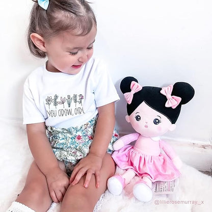 OUOZZZ Soft Baby Doll for Girls - My First Baby 15"