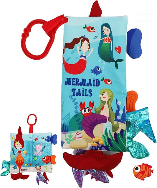 Baby Books 0-6 Months Mermaid Baby Books 6 to 12 0-3 Months 6-12-18 Months