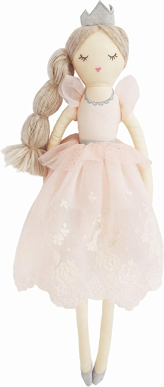 MON AMI Princess Doll Olivia – 22”, Soft & Elegant Stuffed Plush Princess Doll
