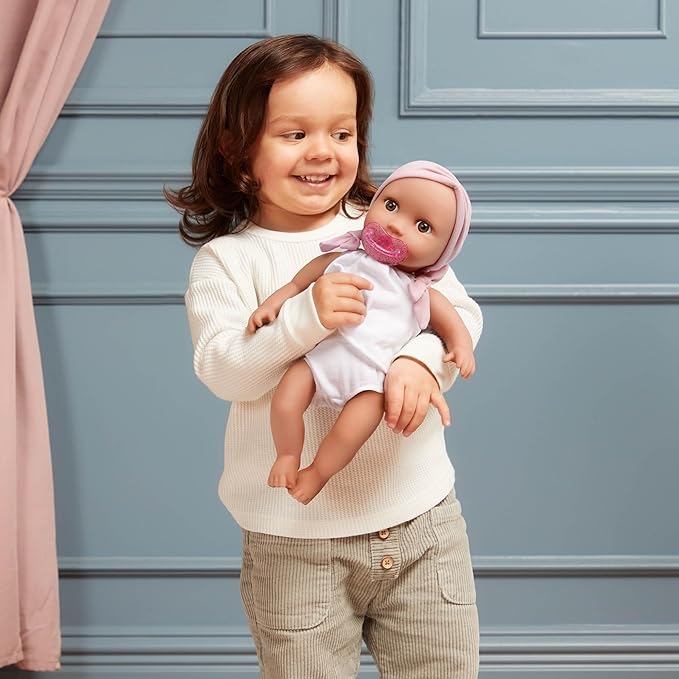 LullaBaby 14-inch Realistic Baby Doll Diaper & Care Accessories Bundle 2 Years