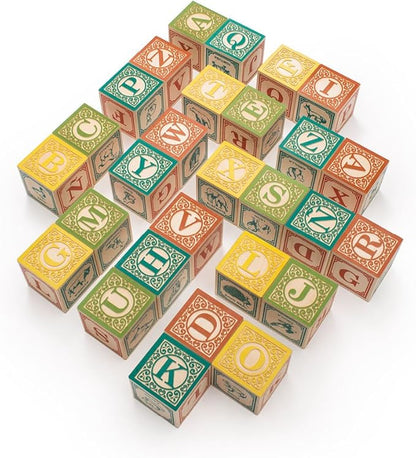Uncle Goose Spanish Blocks - Made in The USA