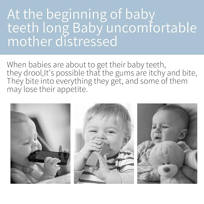 Baby Teething Toy, Teething Relief Pacifier