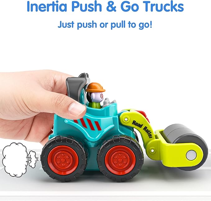 iPlay, iLearn Toddler Construction Toy Trucks 6 9 12 18 1 2 3 Year
