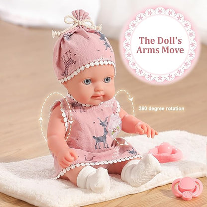 12in Baby Doll Toys for 2 + Year Old Girl