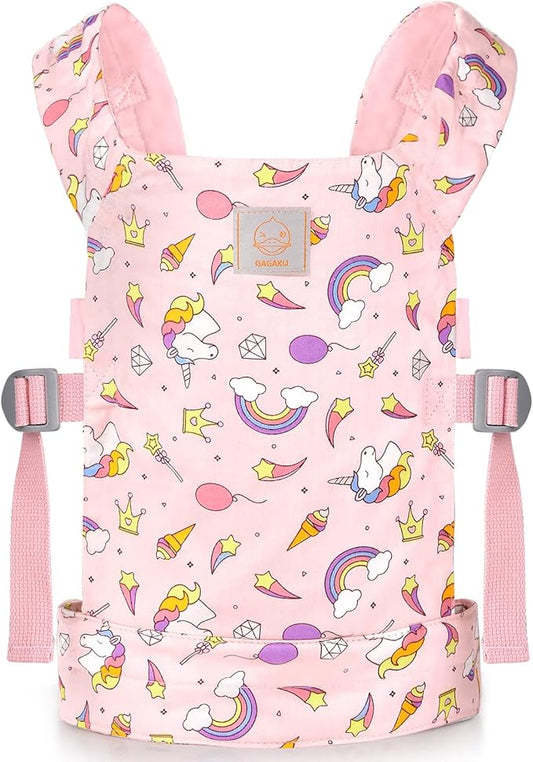 GAGAKU Baby Doll Carrier for Kids Stuffed Animal Carrier Reborn