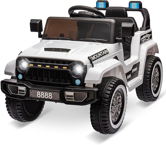 Hetoy 12V Kids Ride On Truck Car, Battery Powered Electric Car w/Parent Remote Control 3 Speeds, 4 Wheeler