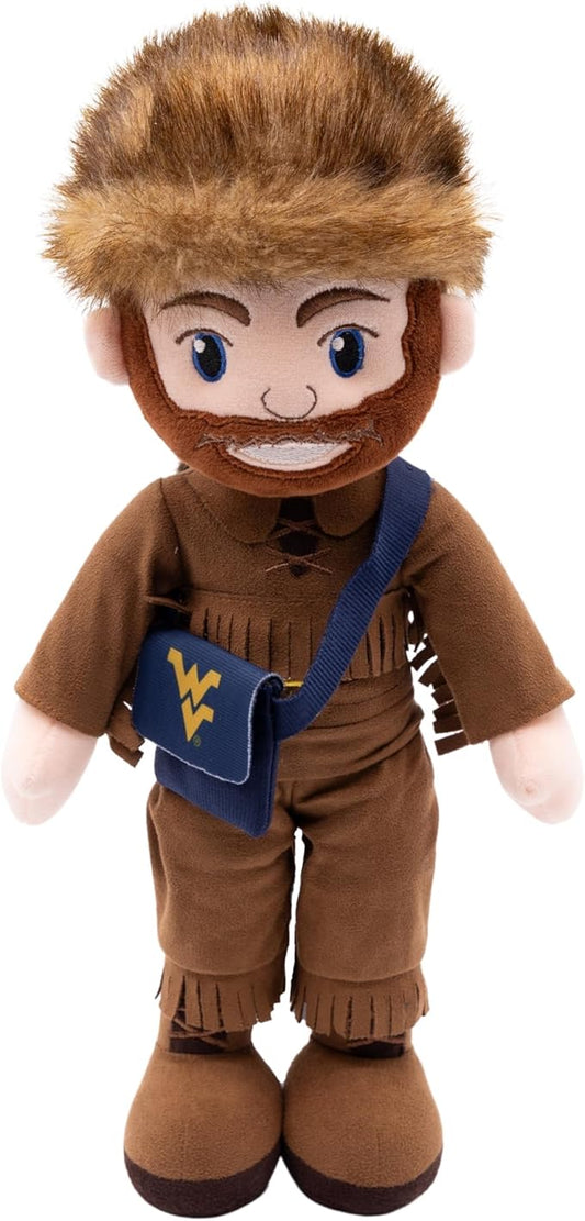 Playtime by Eimmie 14" West Virginia University Plush Figure - College Football Ragdoll