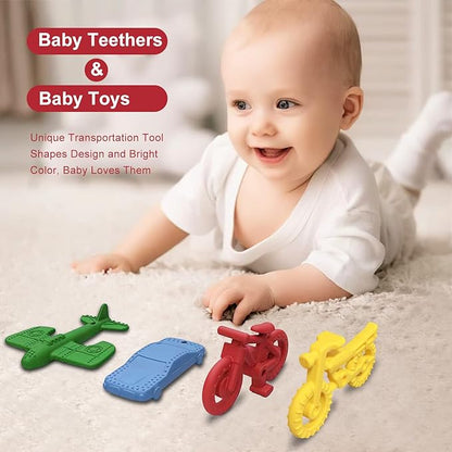 Teething Toys for Babies 6-12 Months 12-18 Months, Baby Teething Toys (6 Pack)