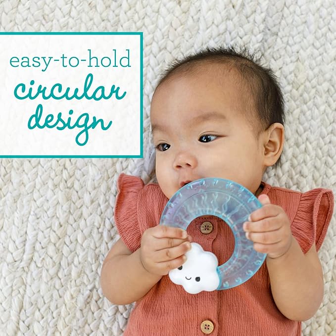Infantino Shake & Soothe Water Teethers - Sensory Exploration and 2-Pack