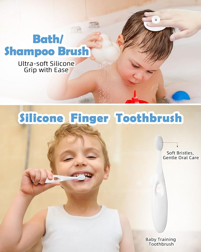 Lictin Baby Grooming and Health Kit, Safety Care Set, Newborn Nursery Health Care Set with Hair Brush,Comb,Nail Clippers and More for Newborn Infant Toddlers Baby