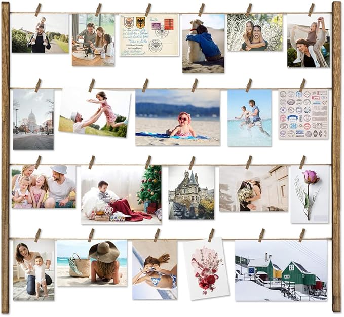1.4 Inch Mini Clothes Pins for Photo, 130 Pcs Small Clothes Pins