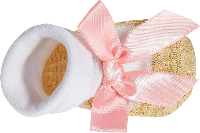 Hudson Baby Girl's Headband and Socks Giftset