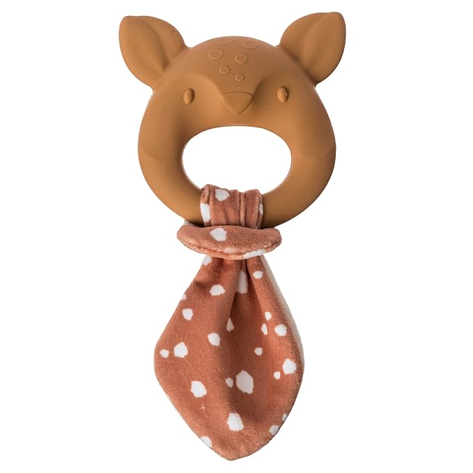 Mary Meyer Teething Toys Leika Silicone Baby Teether for Babies 0-12 Months, 9-Inches