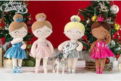 Gloveleya Baby Doll Ballerina Girl Gift Ballerina Plush Soft Doll 13 Inch
