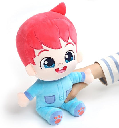 Pinkfong Official Bebefinn Plush Toy: 12-Inch Interactive Stuffed Doll - Ideal Gift for Babies and Toddlers 1-3 | Premium Multisensory Experience, Child-Friendly Design