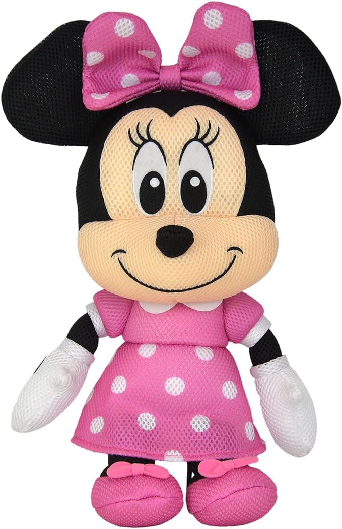 Wahu Aqua Pals Disney Classic Minnie Mouse Plush Water Toy for Kids Ages 2+, Fast-Drying Waterproof Plush Doll Toy for Pool and Bathtub 16"