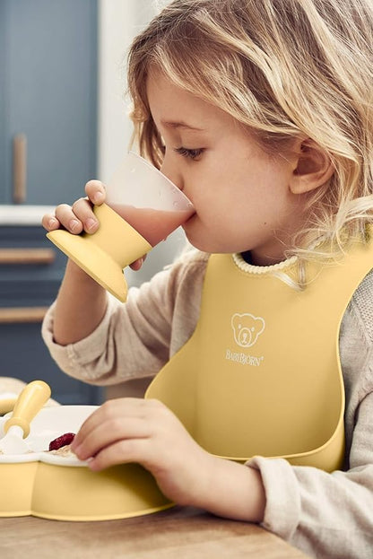 BabyBjörn Baby Dinner Set, 5 pcs, Powder yellow