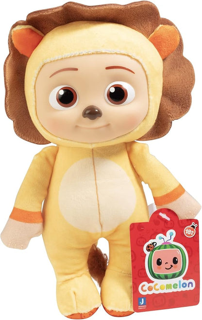 CoComelon 8-Inch JJ Lion & Koala Plush 2-Pack - Officially Licensed Soft & Squishy Stuffed Animal Doll Toys 1-3 - 2