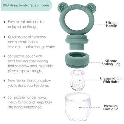 Baby Food Freezer Tray and Teething Popsicle Molds ??The