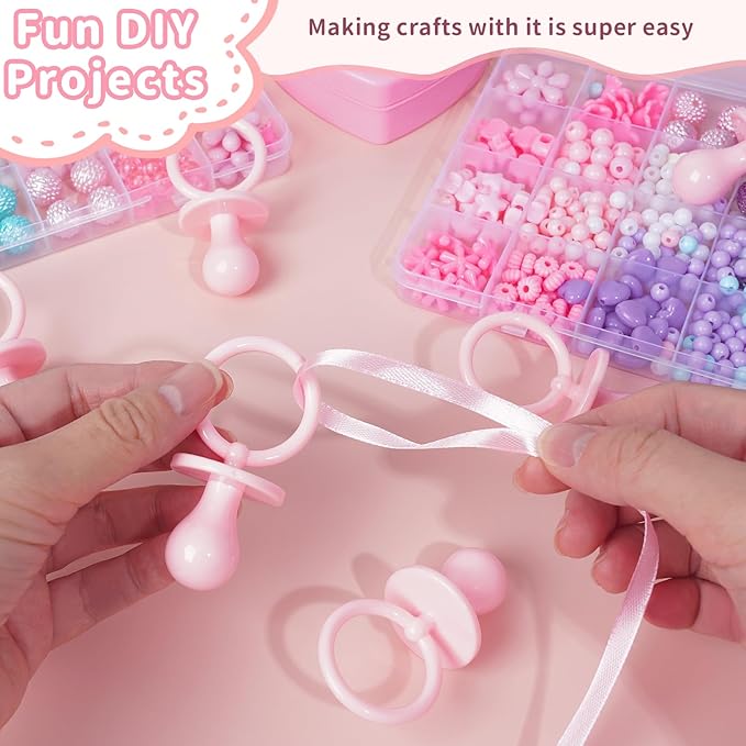 36 Plastic Pacifiers for Baby Shower Game, 2.75?ÖŌĆ?Baby Shower Pacifiers