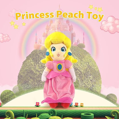 Princess Peach Plush Toy Princess Peach Doll Collection Mario Plush 11 Inch