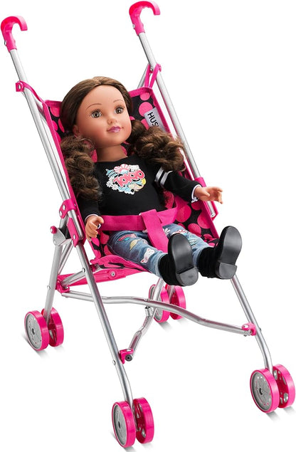 Baby Doll Stroller for Toddlers 3 years and up, Foldable