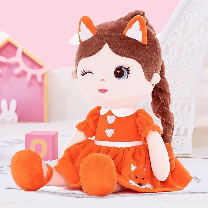 Lazada Soft Baby Doll Plush Girl Toys Fox Girls 16"…