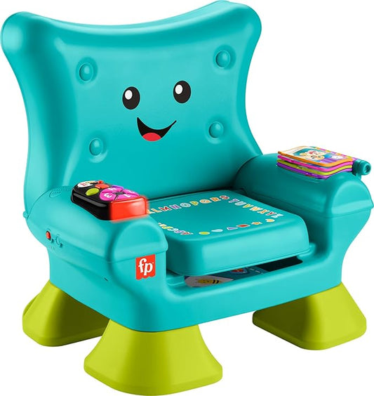 Fisher-Price Toddler Learning Toy Laugh & Learn Smart Stages Chair 1+ Years,