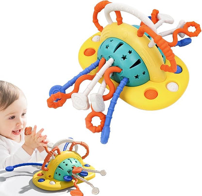 Baby Toys Silicone Suction Cup Toy for High Chair Toddler 6 12 1 Year