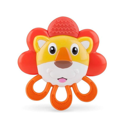 Nuby Vibe-eez Vibrating Teether - Battery Powered 3+ Months