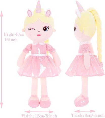 Lazada Plush Baby Doll Soft Girl Toys Unicorn Girls 16"